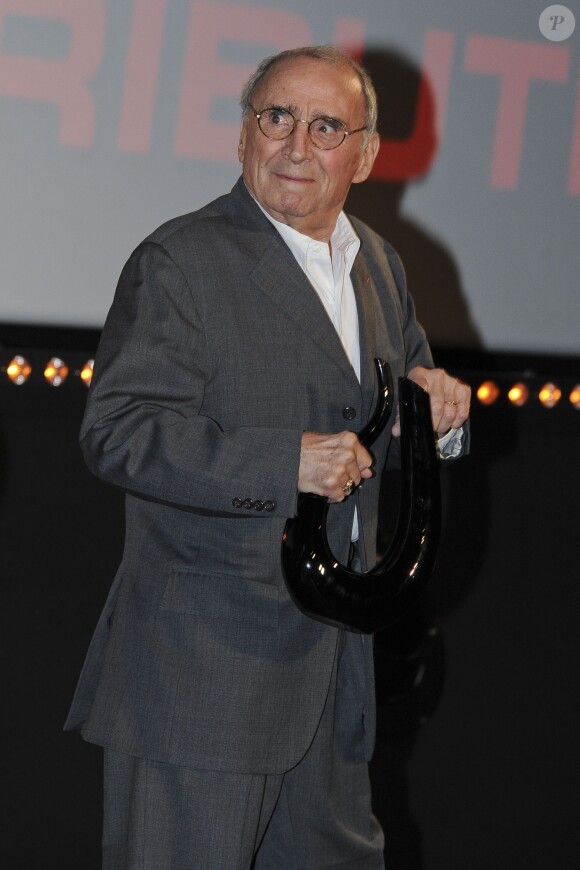 Claude Brasseur au 7e Festival International du Film Policier à Beaune, le 26 mars 2015.