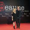 Ludivine Sagnier et Reda Kateb au 7e Festival International du Film Policier à Beaune, le 26 mars 2015.