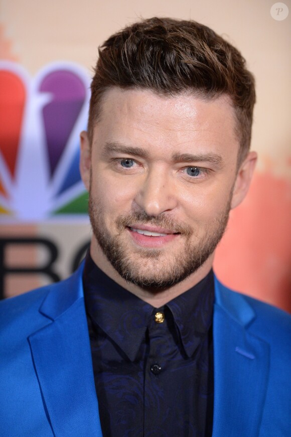Justin Timberlake lors de la 2e cérémonie des iHeartRadio Music Awards au Shrine Auditorium à Los Angeles, le 29 mars 2015.
