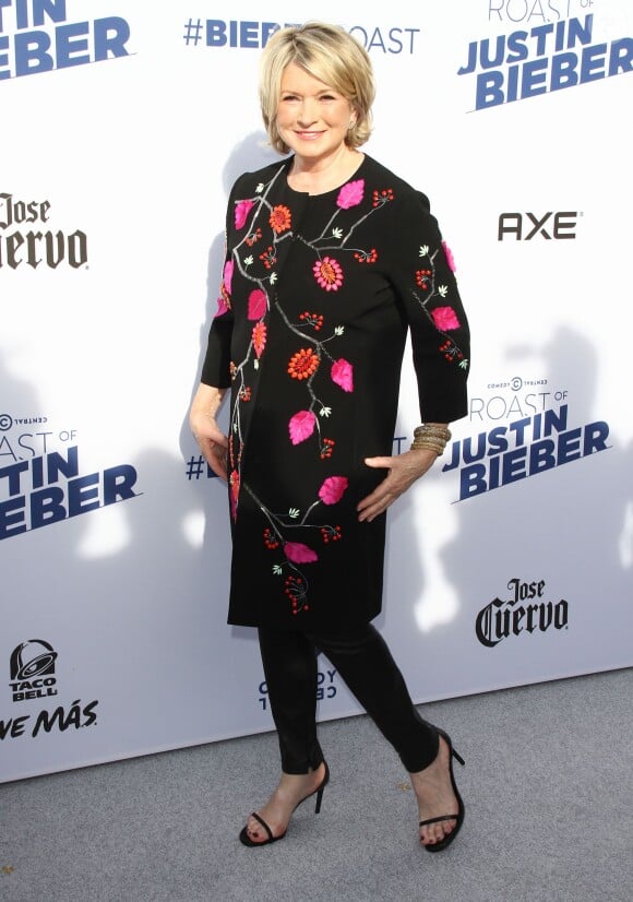 Martha Stewart à la fête de "Comedy Central Roast Of Justin Bieber" à Culver City, le 14 mars 2015