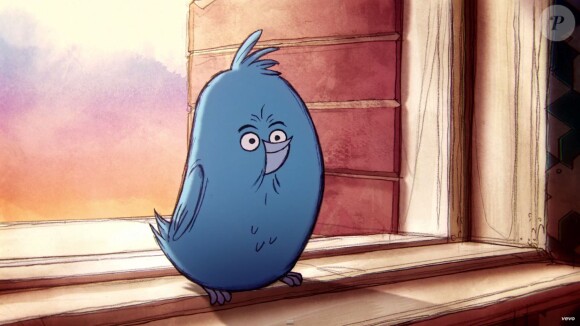 Image du clip "Carmen" de Stromae, réalisé par Sylvain Chomet. Ecrit par Sylvain Chomet et Orelsan. Avril 2015.