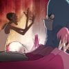 Image du clip "Carmen" de Stromae, réalisé par Sylvain Chomet. Ecrit par Sylvain Chomet et Orelsan. Avril 2015.