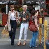 Amber Heard s'arrête à Whole Foods avec sa soeur Whitney à Los Angeles, le 5 septembre 2012