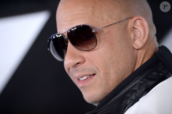 Vin Diesel lors de la première de Fast & Furious 7 au TCL Chinese Theatre, Los Angeles, le 1er avril 2015.