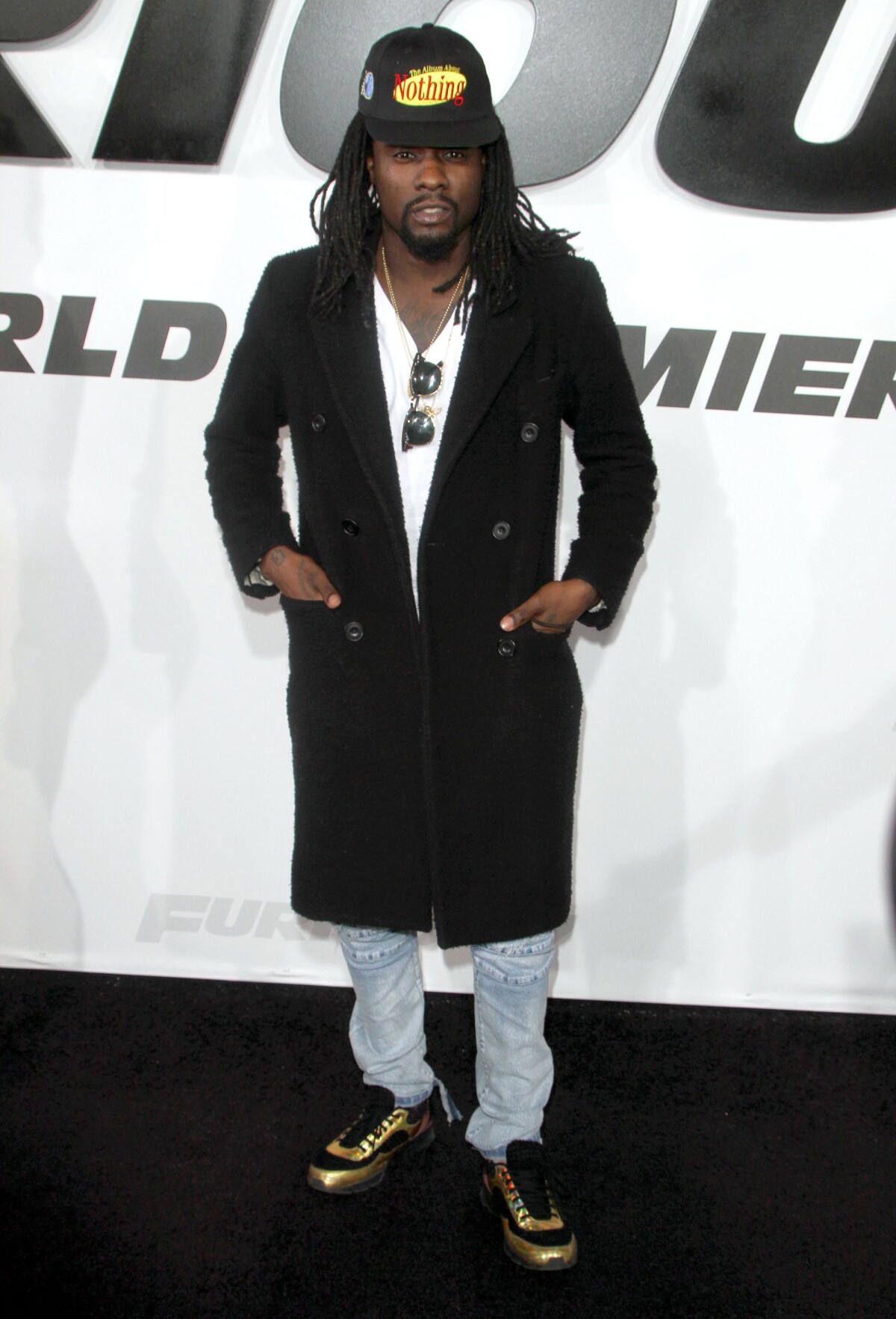 Vidéo Wale Avantpremière du film "Fast and Furious 7" à Hollywood