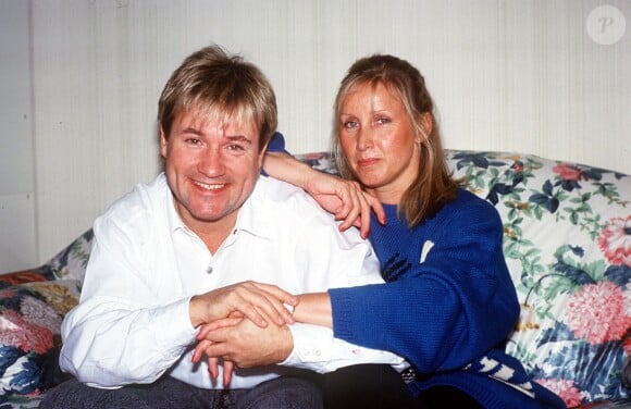 C. Jérôme et sa femme Annette en 1990. 