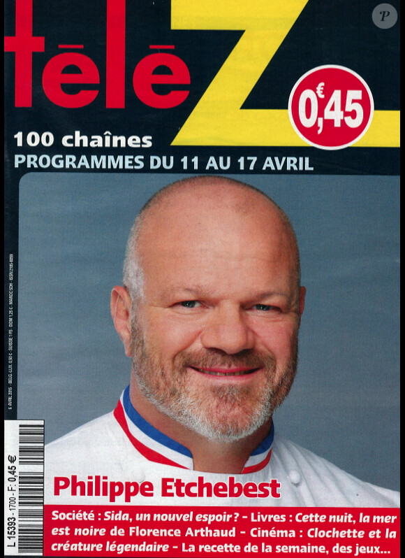 Magazine Télé Z en kiosques le 6 avril 2015.