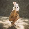 Emily Ratajkowski façon lapin de Pâques, toute nue, photo Instagram du 5 avril 2015