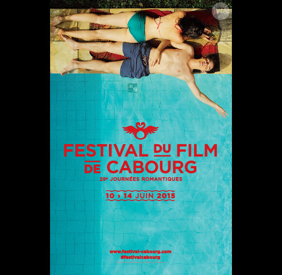 Affiche officielle du 29e Festival du film romantique de Cabourg.