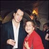 Nina Companeez et Samuel Labarathe à Paris en 2000. 