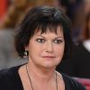 La chanteuse Maurane - Enregistrement de l'émission Vivement Dimanche à Paris le 25 février 2015.
