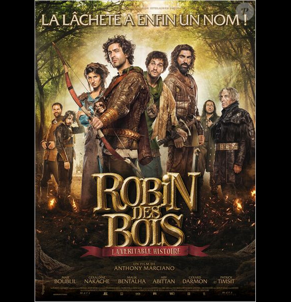 Affiche de Robin des bois, la véritable histoire. En salles le 15 avril 2015.
