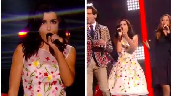 The Voice 4 - Jenifer : Sa robe Oscar de la Renta fait sensation sur la Toile !
