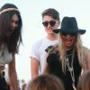 Kendall Jenner, Fergie au 2ème jour du Festival "Coachella Valley Music and Arts" à Indio, le 11 avril 2015  Celebrities at Day 2 of first weekend of The Coachella Valley Music and Arts Festival in Coachella, California on April 11, 201511/04/2015 - Indio