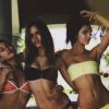 Kendall Jenner sexy en bikini pendant Coachella, le 11 avril 2015