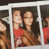 Kendall Jenner et sa BFF Hailey Baldwin au festival de Coachella, à Indio, le 10 avril 2015