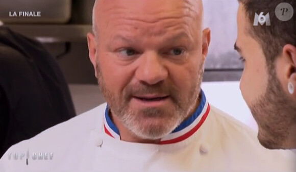 Philippe Etchebest dans Top Chef 2015 (la finale) sur M6, le lundi 13 avril 2015.