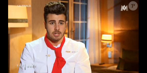 Kevin dans Top Chef 2015 (la finale) sur M6, le lundi 13 avril 2015.