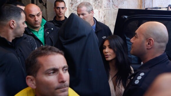 Kim Kardashian : À Jérusalem avec Kanye et North, baptisée dans la Ville sainte