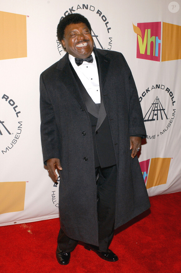 Percy Sledge lors de la cérémonie de son introduction au Hall of Fame au Waldorf Astoria de New York, le 14 mars 2005