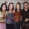 Le groupe The Corrs formé par Andrea et ses frères et soeurs Caroline, Sharon et Jim. Photo prise en 2000.