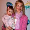 Kelly Rutherford et sa fille Helena pour la soirée de lancement de Pampers, à New York le 18 mars 2010