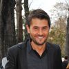 Exclusif - Christophe Beaugrand à l'enregistrement de l'émission Vivement dimanche à Paris le 22 octobre 2014.