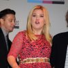 Kelly Clarkson lors de la conférence de presse des American Music Awards le 10 octobre 2013
