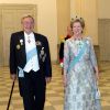 Banquet pour les 75 ans de la reine Margrethe II de Danemark, le 15 avril 2015 au palais de Christiansborg.