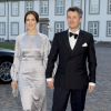 La princesse Mary et le prince Frederik de Danemark. Dîner de gala final pour les 75 ans de la reine Margrethe II de Danemark, le 16 avril 2015 à Copenhague.