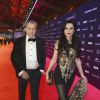 Ilie Nastase et sa femme Brigitte - Cérémonie des Laureus World Sport Awards 2015 à Shanghai le 15 avril 2015