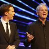Benedict Cumberbatch et Bill Murray- Cérémonie des Laureus World Sport Awards 2015 à Shanghai le 15 avril 2015