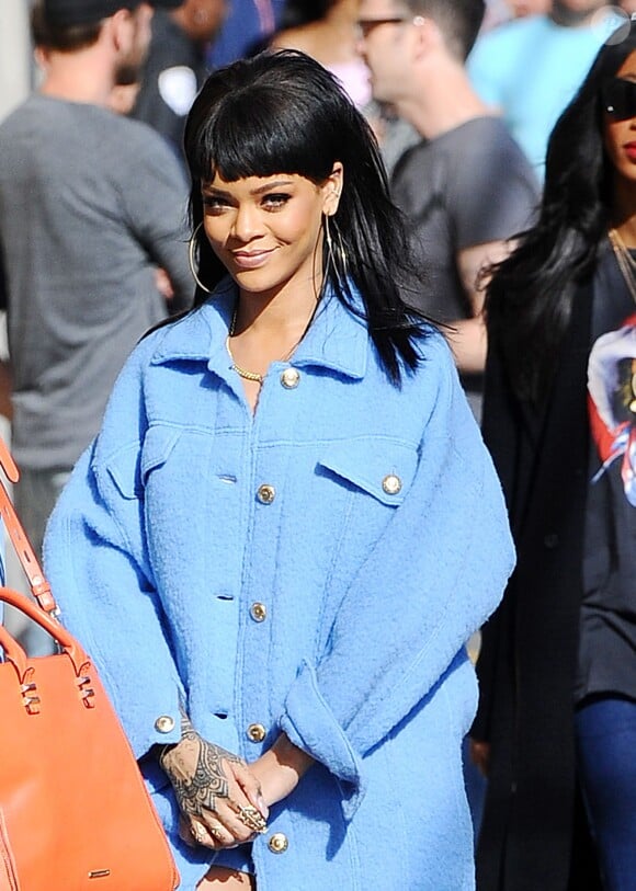 Rihanna à Hollywood, Los Angeles, le 1er avril 2015.