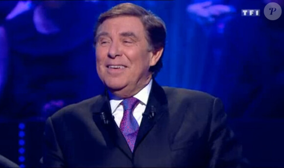 Jean-Pierre Foucault dans Qui veut gagner des millions ? sur TF1 le vendredi 17 avril 2015.