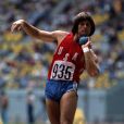 Bruce Jenner aux Jeux Olympiques de Montréal. Juillet 1976.