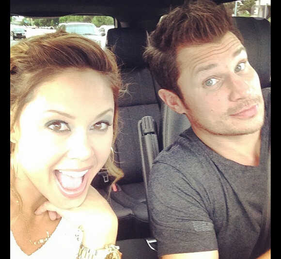 Vanessa Lachey a ajouté une photo d'elle avec Nick Lachey sur Instagram, le 3 août 2014