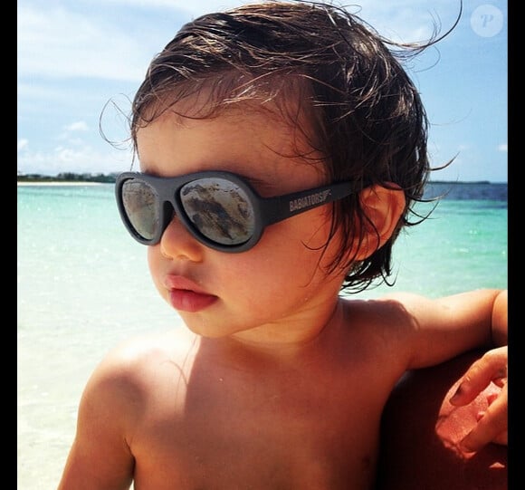 Vanessa Lachey a ajouté une photo de son fils Camden John sur Instagram, le 22 juin 2014