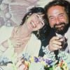 Richard Anthony et sa femme à la soirée Venise en octobre 1985. 