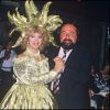 Olivia Valere et Richard Anthony à Paris en 1985