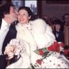 Richard Anthony et Sabine lors de leur mariage en 1978 
