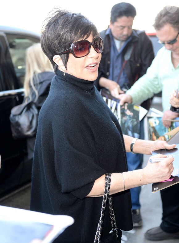 Liza Minnelli arrive à Los Angeles, le 28 mars 2014