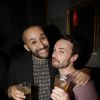 Exclusive - Tarik Seddak et Jerome Niel à la soirée Loft By au Comedy Club, à Paris, le 17 avril 2015