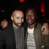 Exclusive - Tarik Seddak et Noom Diawara à la soirée Loft By au Comedy Club, à Paris, le 17 avril 2015