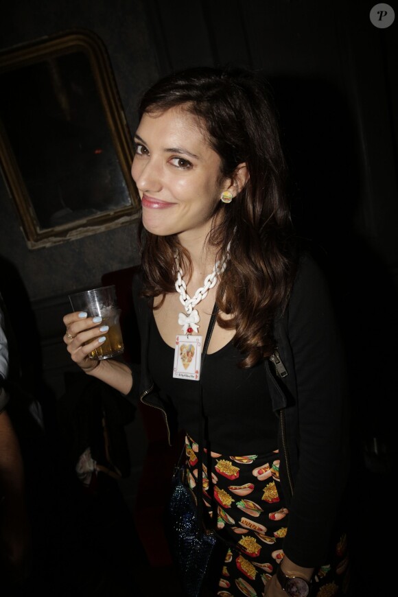 Exclusive - Vanessa Guide à la soirée Loft By au Comedy Club, à Paris, le 17 avril 2015