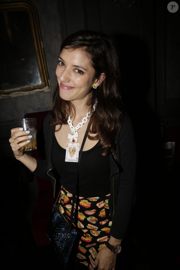 Exclusive - Vanessa Guide à la soirée Loft By au Comedy Club, à Paris, le 17 avril 2015