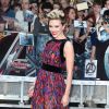 Scarlett Johansson lors de la première du film "Avengers : L'ère d'Ultron " (The Avengers Age of Ultron) au Vue Westfield à Londres, le 21 avril 2015.