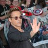Robert Downey Jr - Avant-première du film "The Avengers: Age of Ultron" à Londres, le 21 avril 2015.