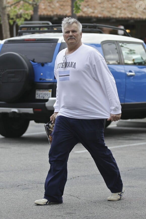Richard Dean Anderson, métamorphosé, fait ses courses chez Ralph's à Malibu, Los Angeles, le 22 avril 2015.