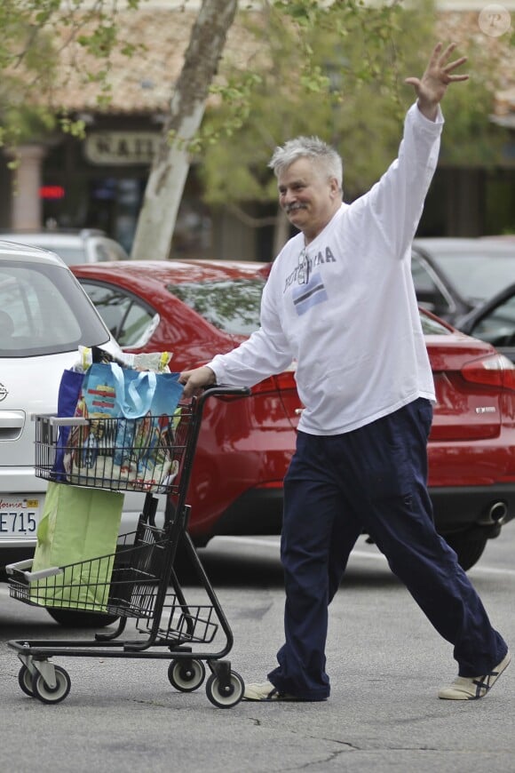 Richard Dean Anderson, méconnaissable à Malibu, Los Angeles, le 22 avril 2015.