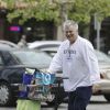 Richard Dean Anderson, méconnaissable, fait ses courses chez Ralph's à Malibu, Los Angeles, le 22 avril 2015.